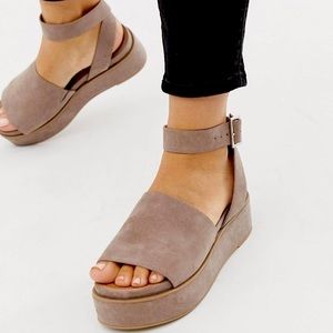 ASOS DESIGN Taylor Flatform Sandal